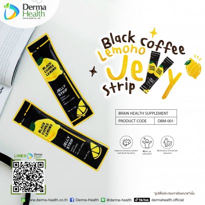 Jelly Strip Black Coffee Lemono